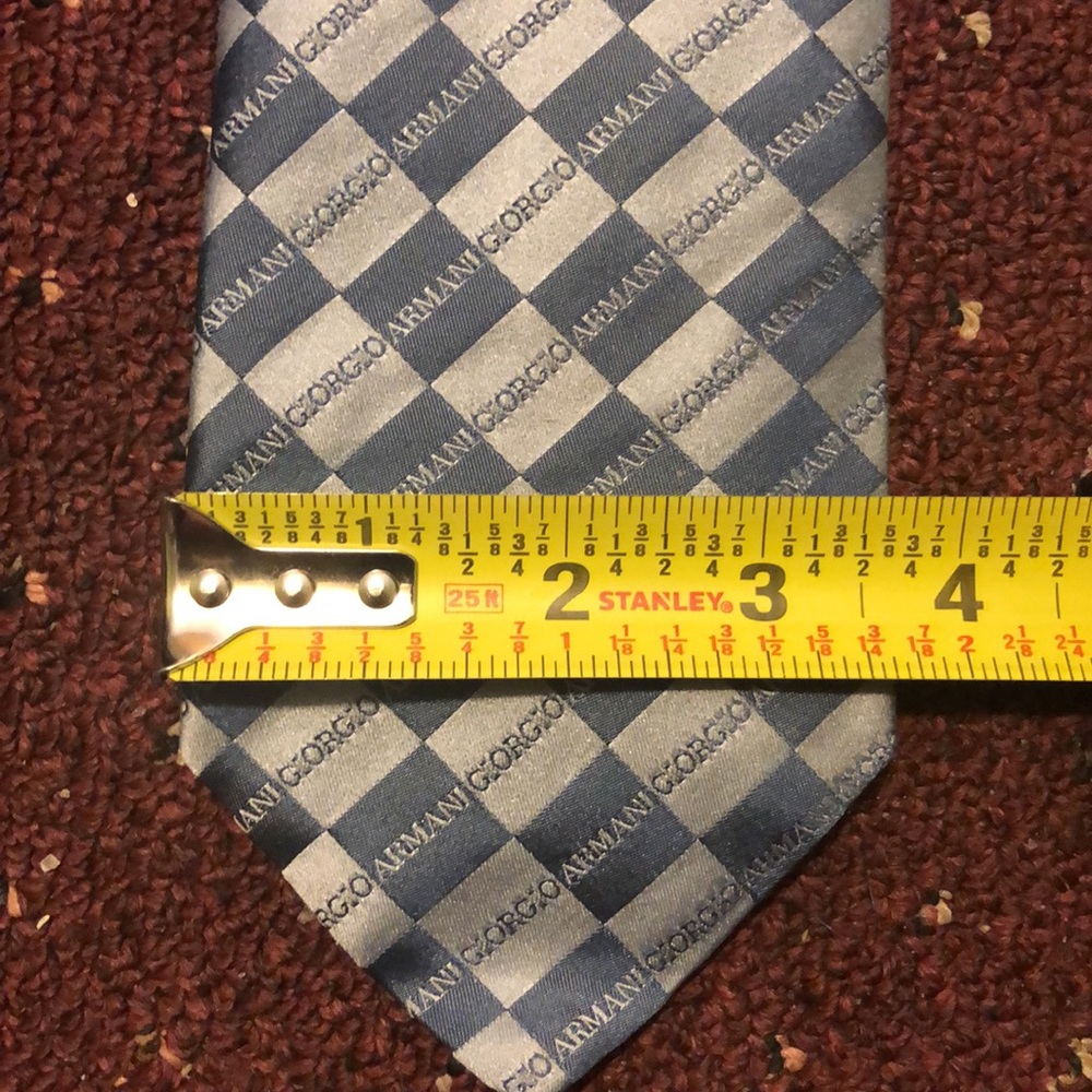 Giorgio Armani Tie/ Blue - Picture 9 of 10